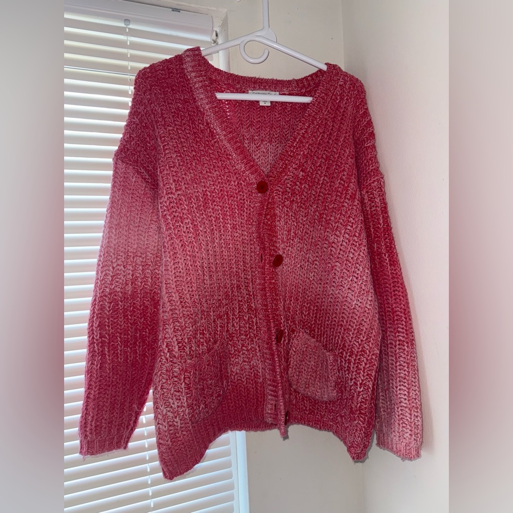 Cardigan pink red - Picture 5 of 5